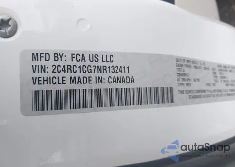 2022 Chrysler Voyager Lx from USA, damaged, VIN 2C4RC1CG7NR132411